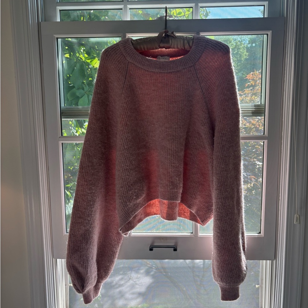 Topshop Ribbed Cropped Sweater